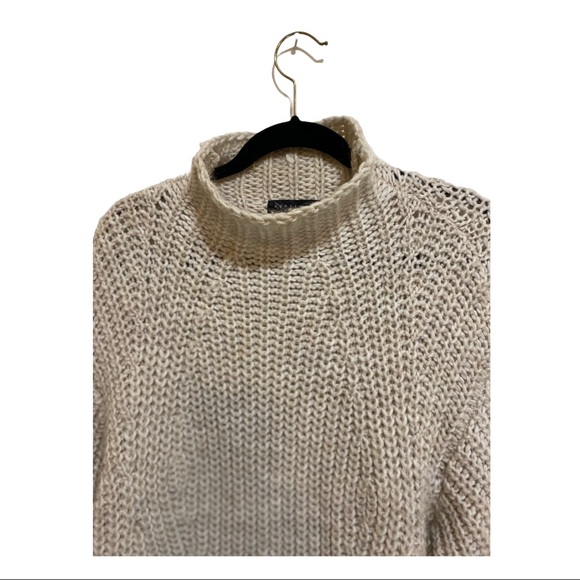 Sanctuary puffy cable knit sweater - Picture 8 of 8